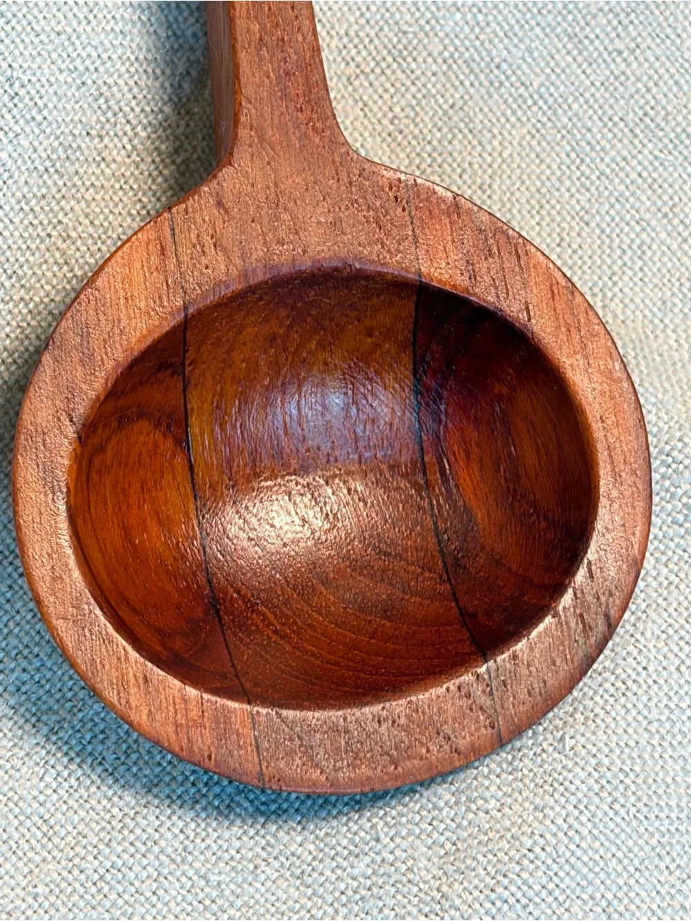 Jens Quistgaard 1950s set of 2 vintage teak spoons marked “Danmark”